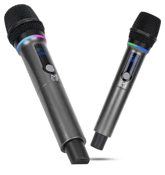 Custom Sound Microfone Sem Fio UHF Custom Sound CW 70 Duo Leve