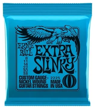 Ernie Ball Extra Slinky 2225 Nickel 8-38
