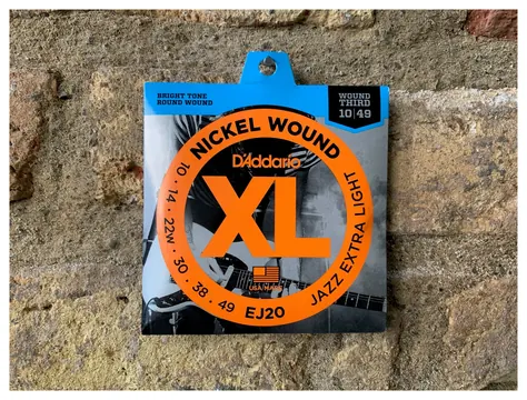 D'Addario XL EJ20 Wound Third 10-49's