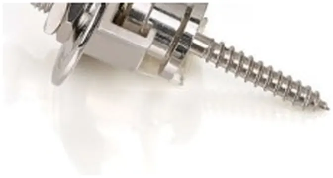 Gewa Strap Lock F&s Security Lock Nickel