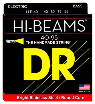 DR Strings DR LLR-40 Electric Bass Strings 40-95