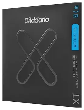 D'Addario Encordoamento D'addario XT Bronze 80/20 para Violão 0.12