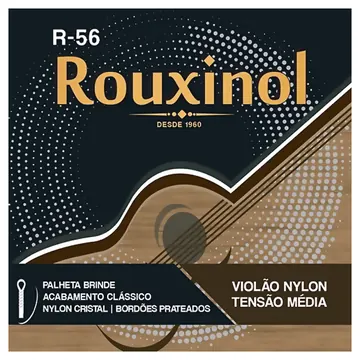Rouxinol Encordoamento Rouxinol R-56 Violão Nylon