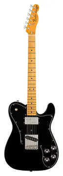 Fender American Vintage II 1977 Telecaster Custom Electric Guitar in Black