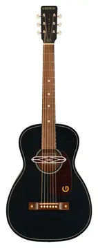 Gretsch Jim Dandy Deltoluxe Parlor Black Top Electro Acoustic Guitar