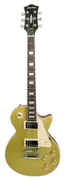 Strinberg LPS230 GD LPS Series Les Paul Dourada C/ Escudo Ivory e Escala Escura