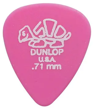 5 Stuks Dunlop Delrin-500 0.71 mm Plectra
