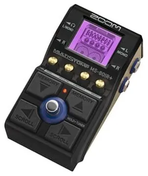Zoom MS-80IR+ Multistomp Amp Modeler Effektpedal