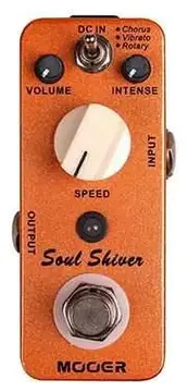 mooer Soul Shiver Modulation Pedal
