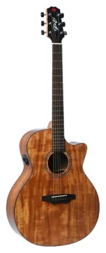Seizi Ryu Cutaway Kaizen – Koa Satin Acompanha Bag