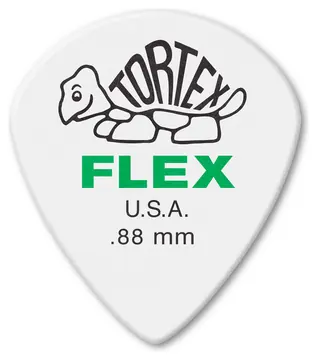 Dunlop Tortex Jazz IIIXL Flow Pick .88mm Players Pack (12)