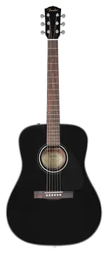 Fender CD-60 V3 DS Dreadnought WN Black