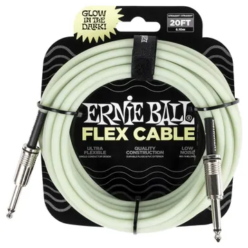 Ernie Ball Jack/Jack 6m Phosphorescent 6437