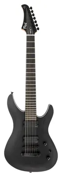 Fgn JMY73-ASH-E Mythic J-Standard Open Pore Black 7-saitige E-Gitarre inkl. Premium Softcase