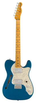Fender American Vintage II 1972 Telecaster Thinline (USA, MN) - lake placid blue