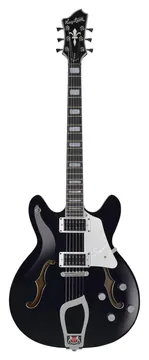 Hagstrom Super Viking -09 E-Gitarre, black gloss