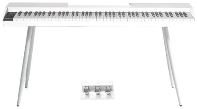 Keypower Piano Digital Keypower Kp880 Wh Branco 88 Teclas C/ Bluetooth (6942)