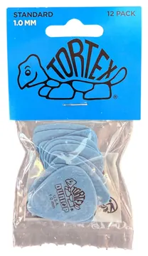 Dunlop Tortex 1,00 Picks Player's Pack 12 Pack Plektrum Set 1,00 mm