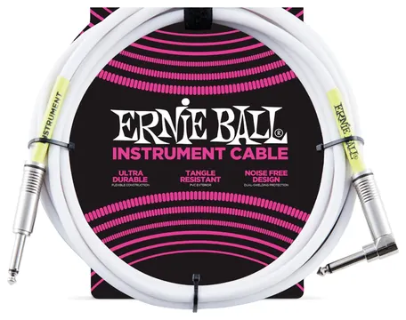 Ernie Ball 6049 Cavo PVC White 3 m