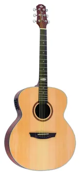 Strinberg SJ200 NS Black Series Semi Jumbo de Aço C/ Afinador Natural Fosco