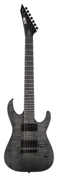 LTD M-207 Baritone DX See Thru Black Satin