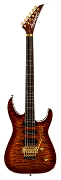 Jackson Pro Plus Series Soloist SLA3Q - Amber Tiger Eye