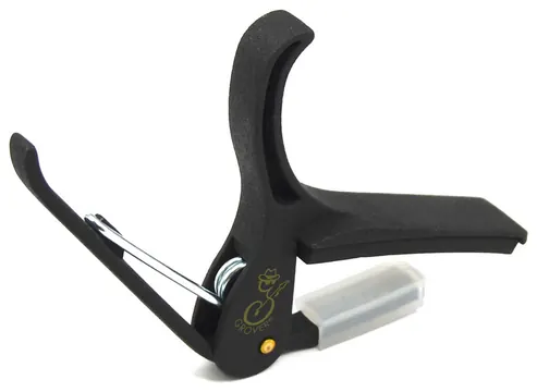Grover GP-750 BL Offset Ultra Capo Kapodaster, black