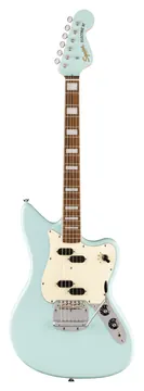 Squier Paranormal Electric VI Electric Guitar, Laurel FB, Daphne Blue