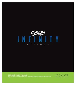 Seizi Encordoamento para Violão Seizi Infinity de Aço Phosphor Bronze 0.012