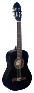 Stagg C410 M BLK 1/2 Konzertgitarre, schwarz matt