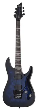 Schecter Omen Elite FR - See-Through Blue Burst