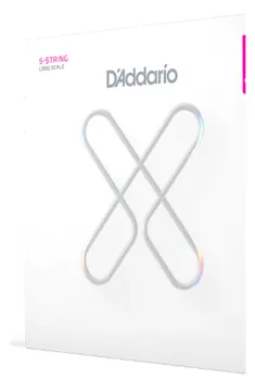 D'Addario 45-130 Regular Light, Long Scale Coated Bass Guitar Strings XSB45130