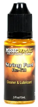 MusicNomad String Fuel Refill (MN120) - String Cleaner and Lubricant, 15 ml (0.5 oz.)