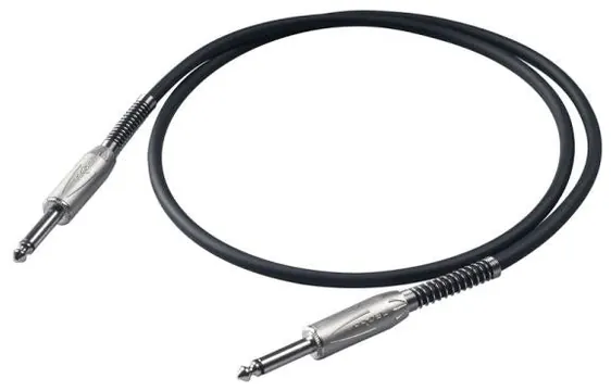 Proel BULK100LU1 Cavo Jack Mono 6.3mm a jack Mono 6.3mm 1mt.