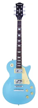 Strinberg LPS230 MB LPS Series Les Paul Metallic Blue C/ Escudo Ivory e Escala Escura