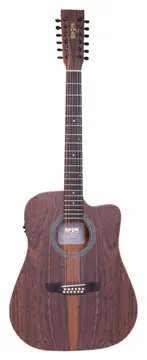 Rozini RX415 Folk Cutaway 12 Cordas - RX415.AT.F.CT.LP