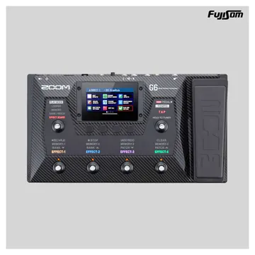Zoom Pedaleira Zoom G-6 Para Guitarra| Fujisom