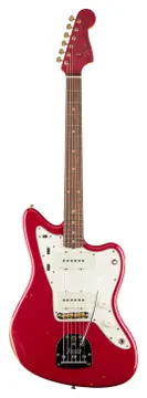 Fender custom shop 1963 Jazzmaster Relic touche palissandre Cimarron Red