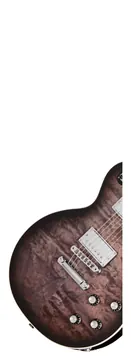 Gibson Mark Morton Les Paul Modern Quilt - translucent ebony burst satin