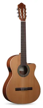 Almansa Classic Almansa 400 Nature Cutawy Chitarra Classica Preamplificata Natural