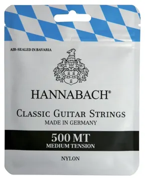 Hannabach Klassikgitarre-Saiten Serie 500 Medium Tension