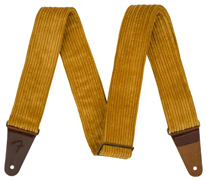 Fender CORDUROY STRAP ANTIQUE Blaze Gold