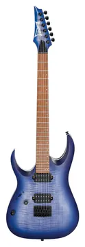 Ibanez RGA42FML-BLF Guitare Electrique Gaucher Blue Lagoon Burst Flat