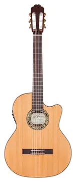 Kremona Fiesta F65CW TLR Thin Line Elektro-Akustik-Gitarre 4/4 inkl. Deluxe Gigbag