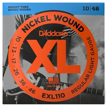 D'addario EXL110 Nickel (.10-.46) Regular Light