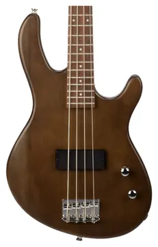 Cort Action Junior 30" Short-scale 4-string Bass in Open-pore Walnut