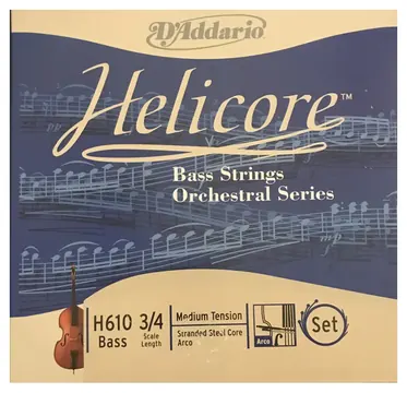 D'Addario Helicore Orchestral 3/4 Muta - CONTRABASSO