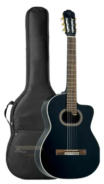 Takamine Nylon Eletrico Gc6ce Blk Black + Capa
