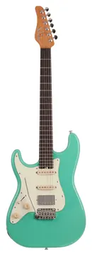 Schecter Nick Johnston Traditional HSS Atomic Green LH