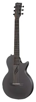 Enya Nova Go Black Carbon Fibre 1/2 size Travel Guitar